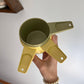 Vintage Tupperware Measuring Cups (Set of 3)