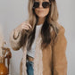 Vintage Penny Lane Suede & Faux Fur Jacket