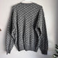Vintage Check Pattern Sweater