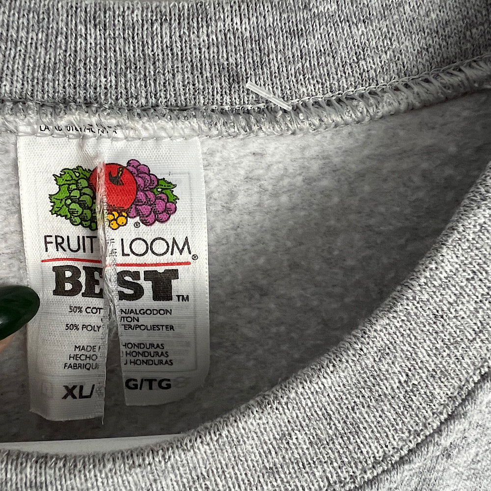 Fruit of the loom gray online sweatshirt