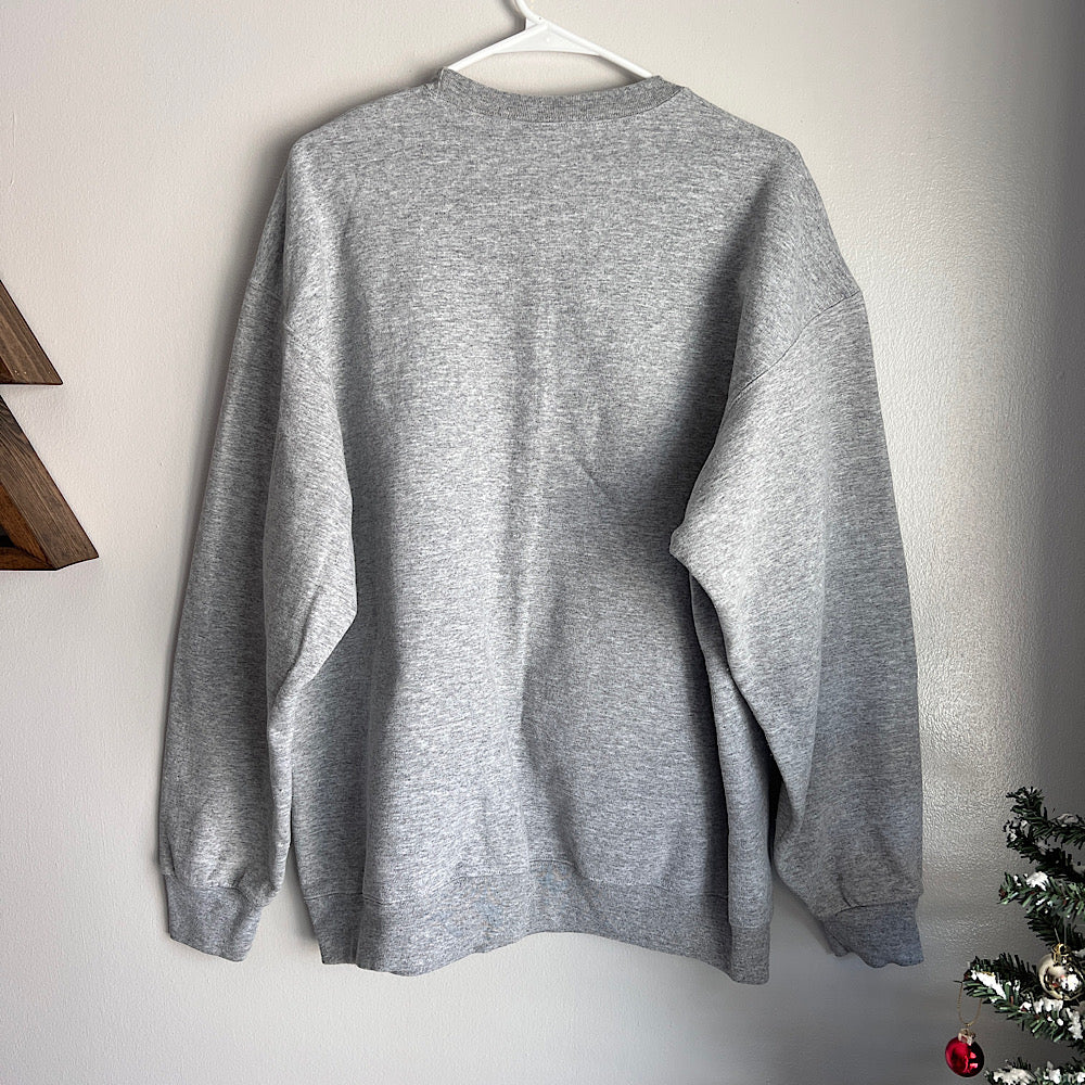 Blank Light Gray Crewneck Sweatshirt