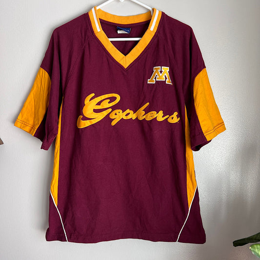 Vintage Minnesota Gophers Embroidered Heavy T-Shirt