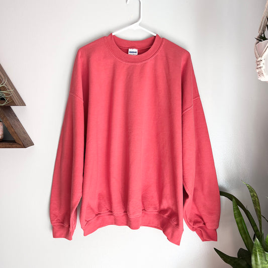 Vintage Light Red Crewneck Sweatshirt