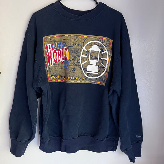 90's Vintage Coleman Adventures Crewneck Sweatshirt