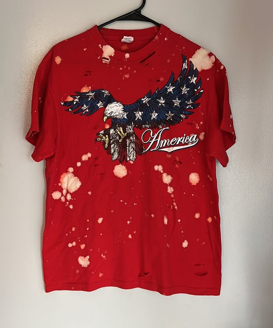 USA Vintage Distressed T-Shirt